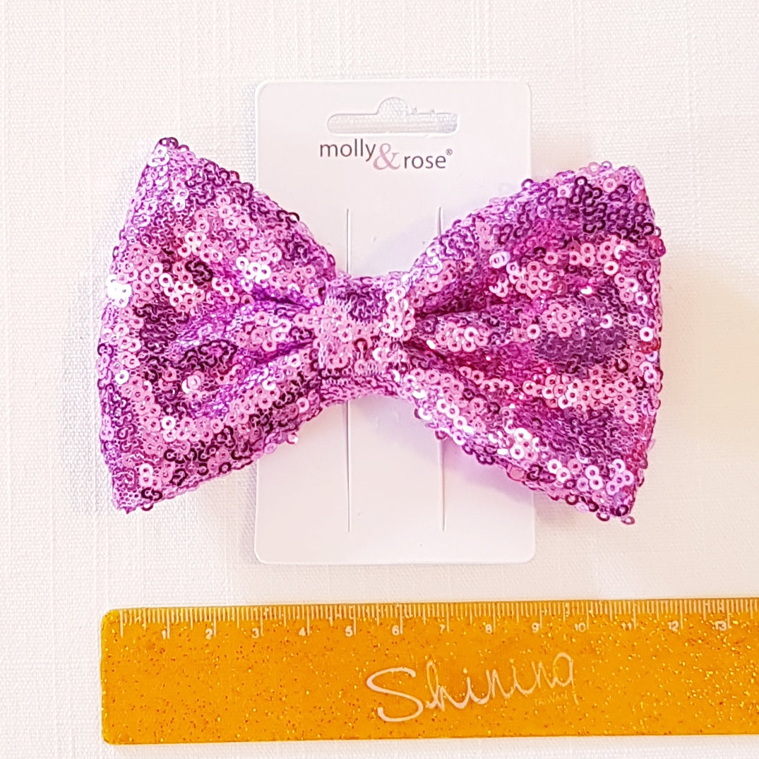 Molly & Rose - Hair clip 1 pc. - Sequin Bow