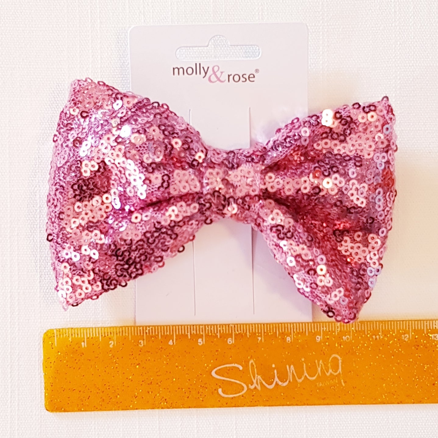 Molly & Rose - Hair clip 1 pc. - Sequin Bow