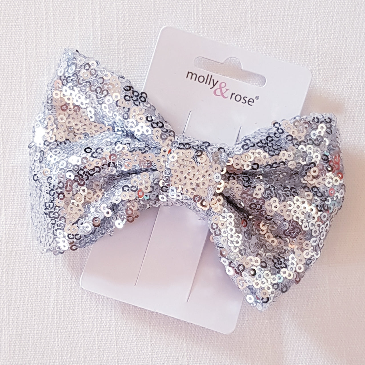 Molly & Rose - Hair clip 1 pc. - Sequin Bow