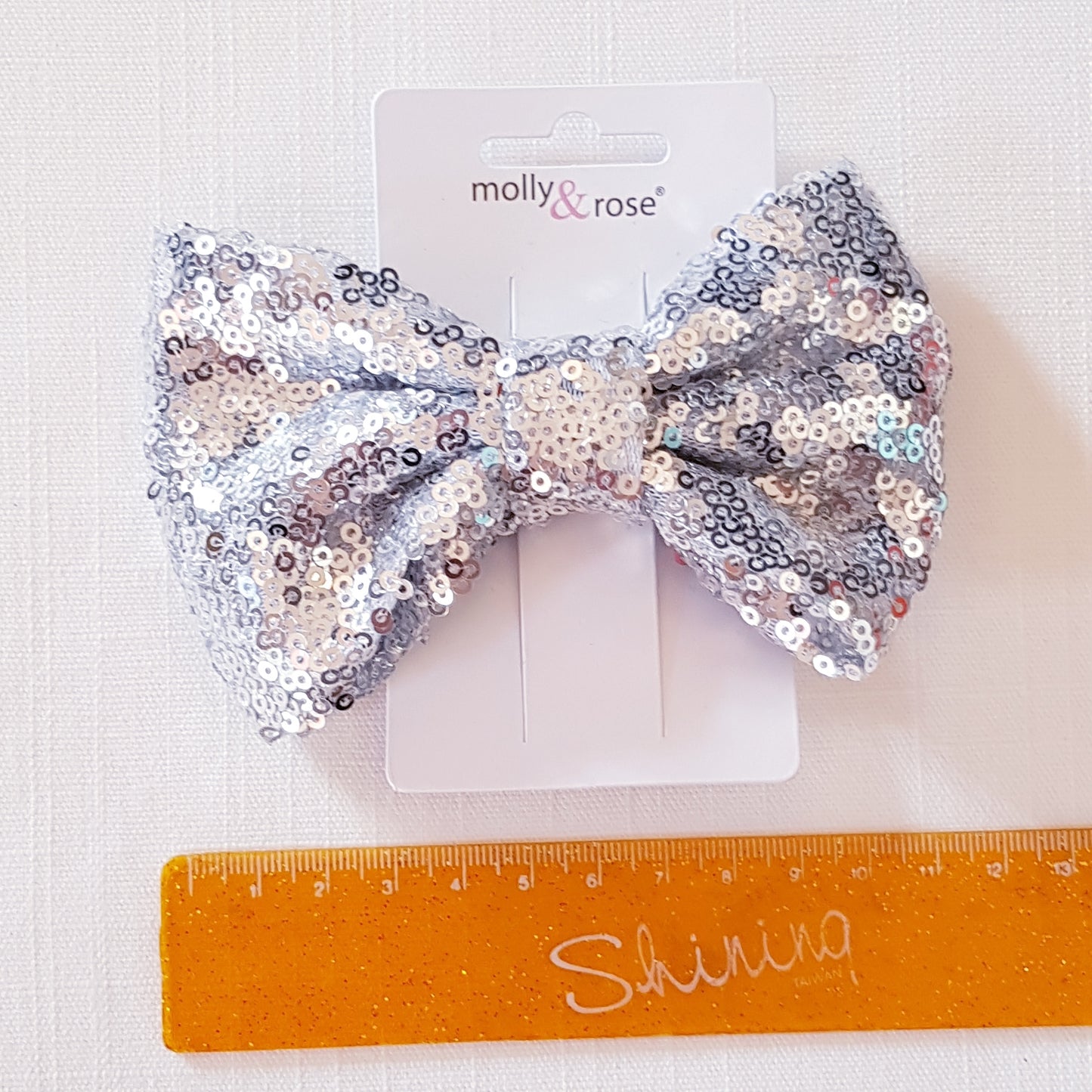 Molly & Rose - Hair clip 1 pc. - Sequin Bow