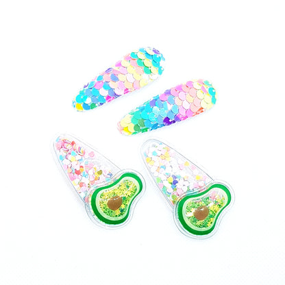 Tutti Frutti - Hair clips 4 pcs. - 4 variants