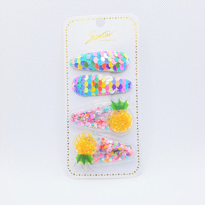 Tutti Frutti - Hair clips 4 pcs. - 4 variants