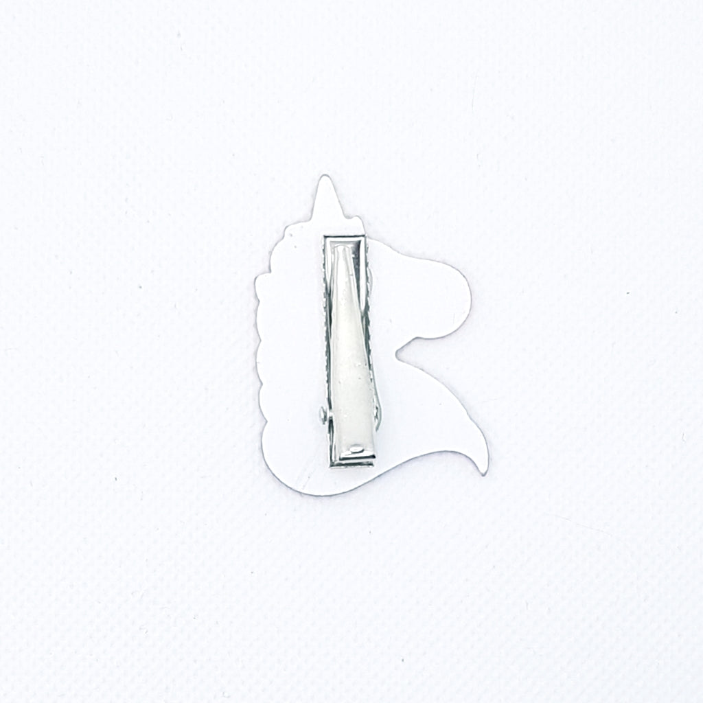 Molly & Rose - Hair clips 1 pc. - Glitter Unicorn