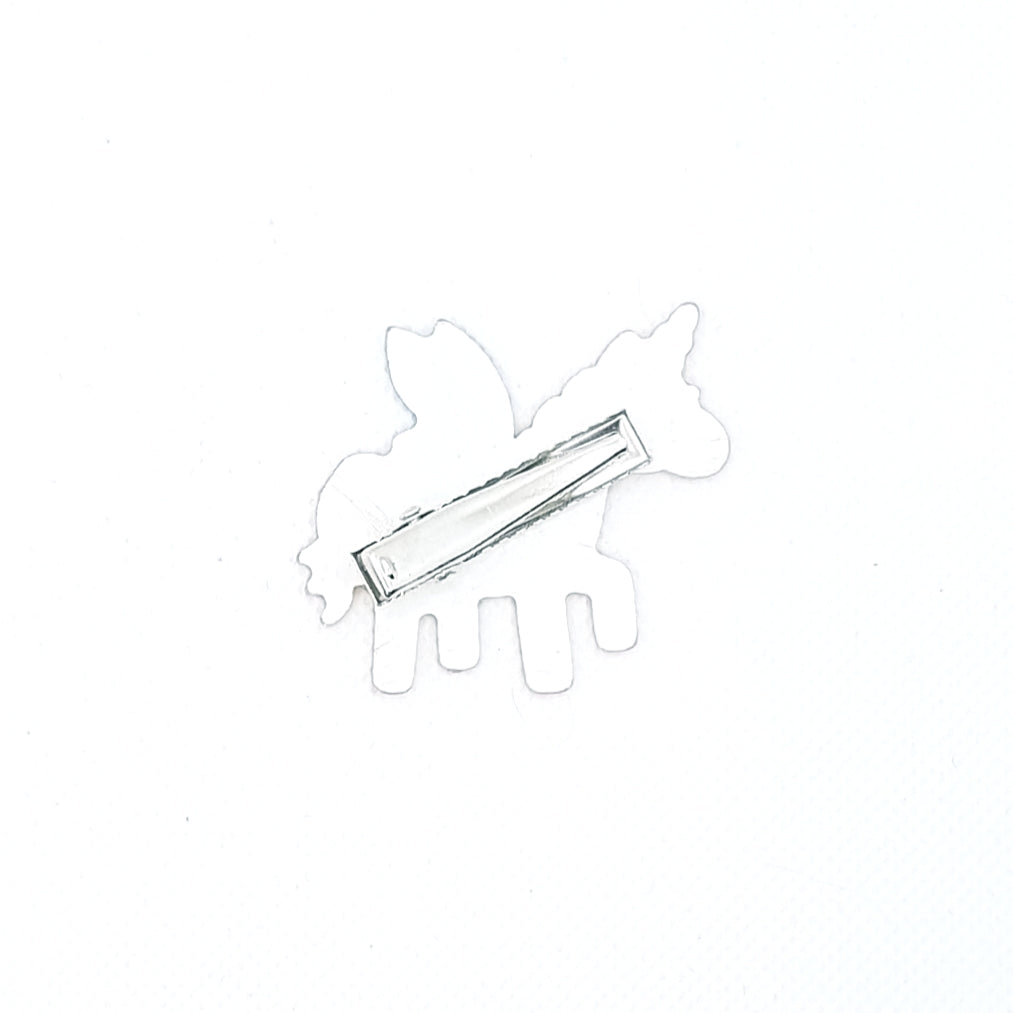 Molly & Rose - Hair clips 1 pc. - Glitter Unicorn