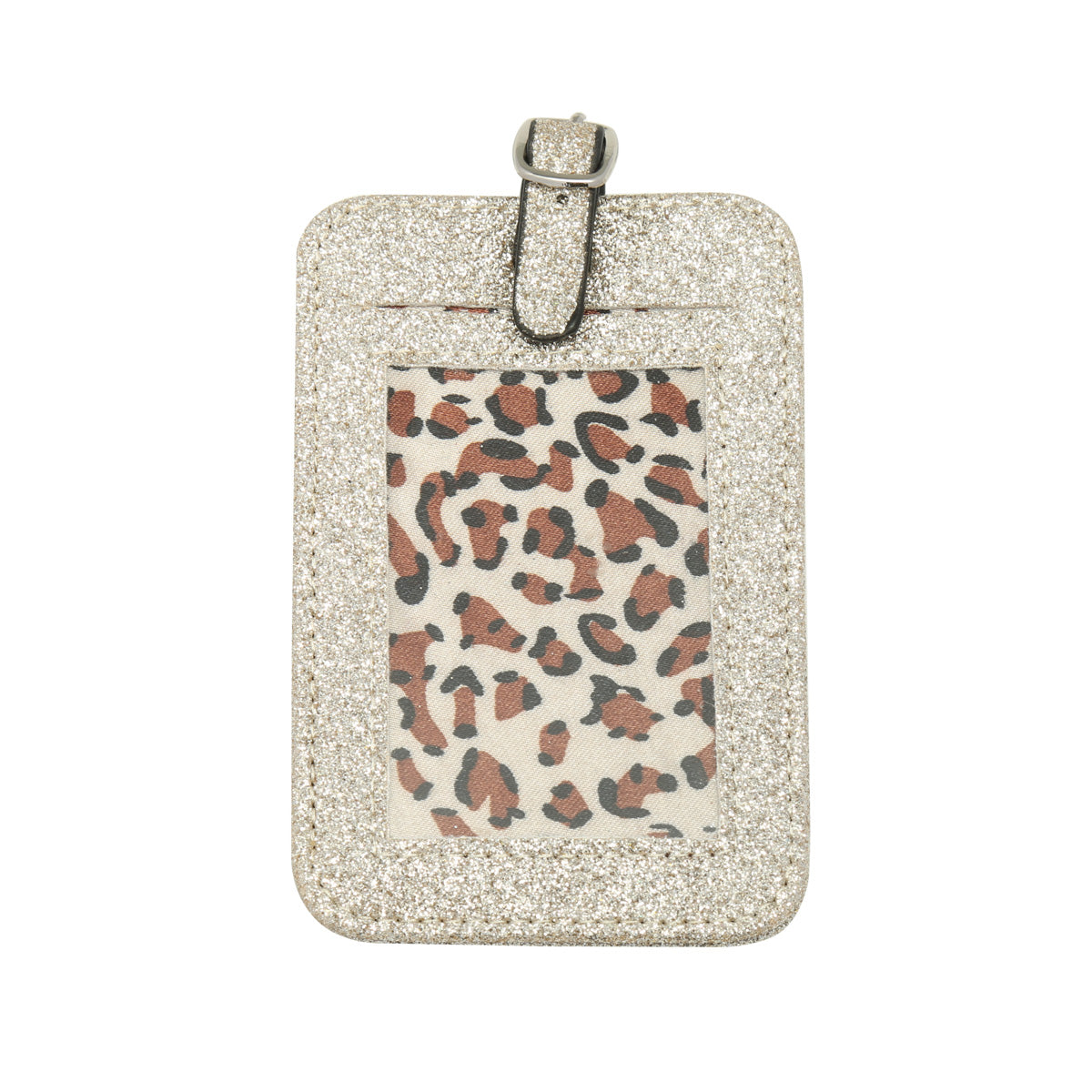 Kuffert tag - Glitter Guld