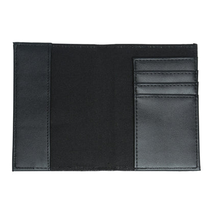 Passport Cover - Glitter Black