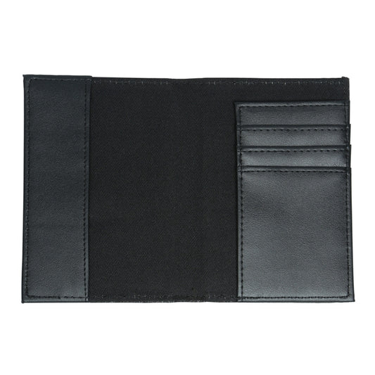 Passport Cover - Glitter Black