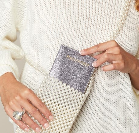 Pas Cover - Glitter Sølv