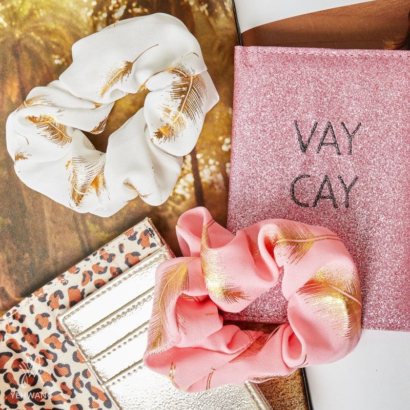 Passport Cover - VAYCAY - Glitter Pink
