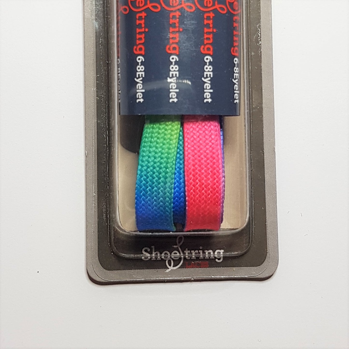 Shoelaces - Rainbow - Multicolored - Flat - 100 cm