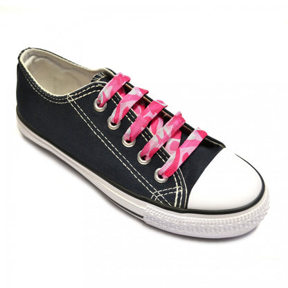 Shoelaces - Camo - Pink - Flat - 114 cm
