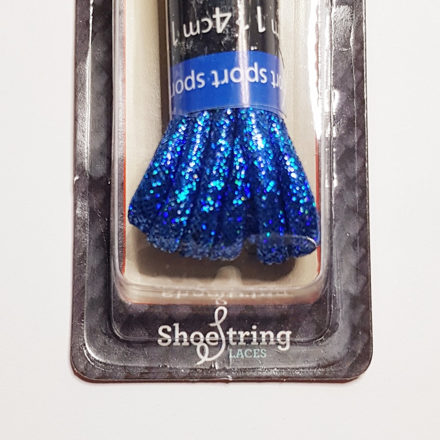 Shoelaces - Glitter Cobalt Blue - Round - 114 cm